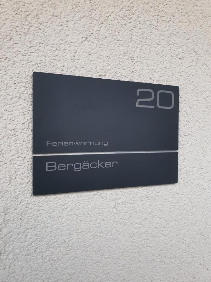 Ferienwohnung Bergaecker 뉴알벤르스 외부 사진
