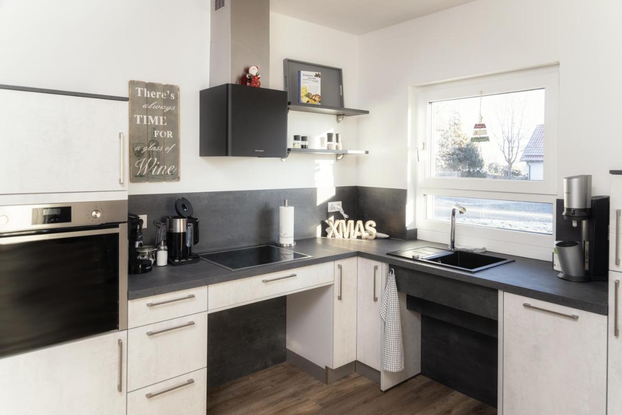 Ferienwohnung Bergaecker 뉴알벤르스 외부 사진